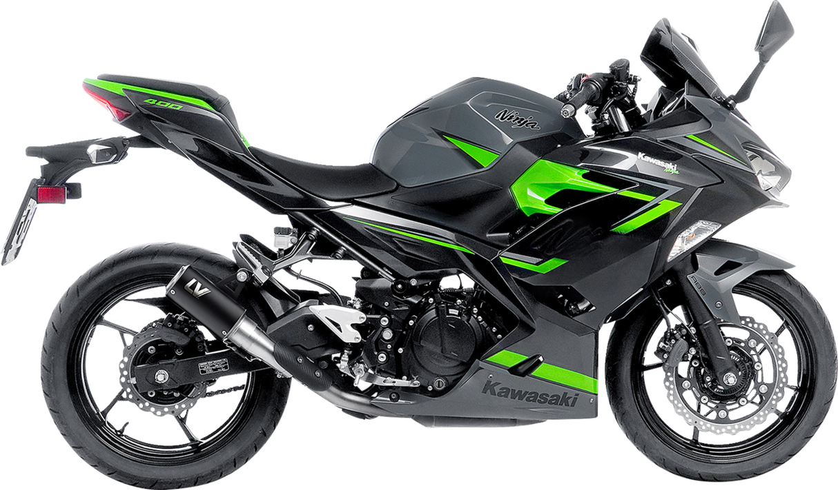 LEOVINCE LV Corsa Muffler - Black Edition KAWASAKI NINJA 400/500  2018 - 2025 2026 15400BU  1811-4303