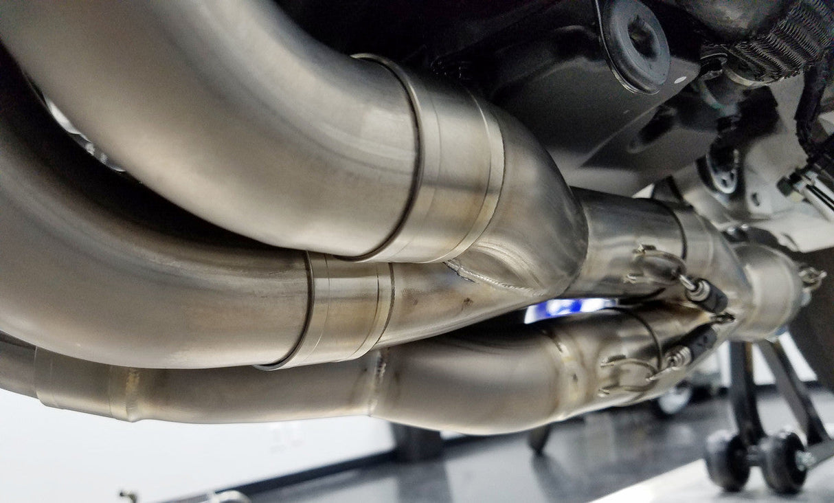 Graves motorsports full titanium exhaust system for 2017 - 2025 cbr1000rr EXH-17CB1-FTT