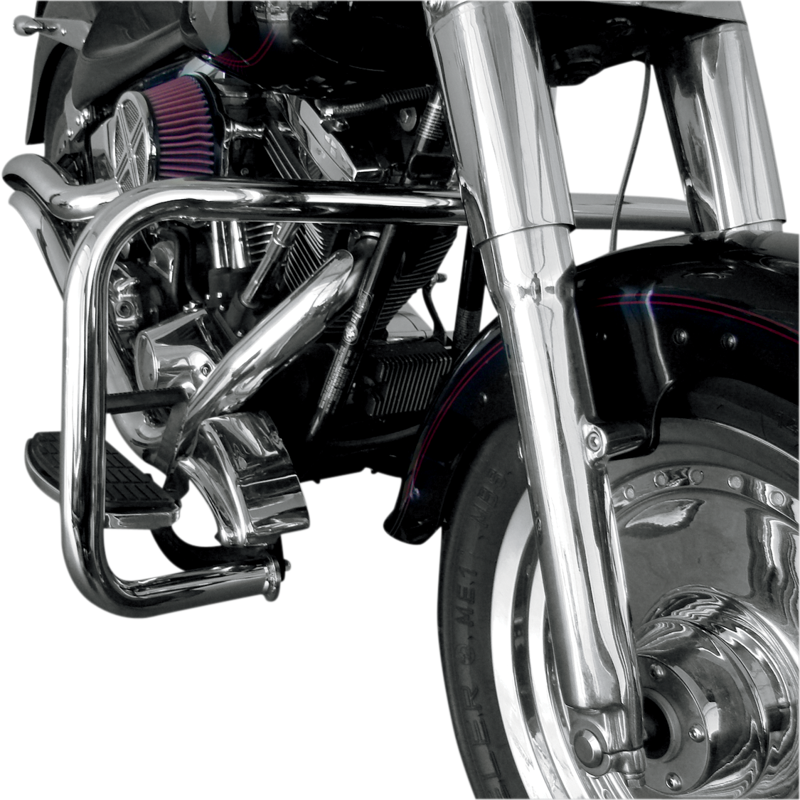 DRAG SPECIALTIES Protector del motor - Cromado - Softail 5060498 