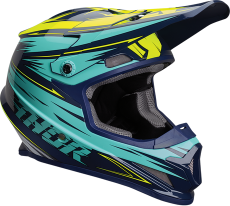 THOR Sector Visor - Warp - Navy/Teal 0132-1286