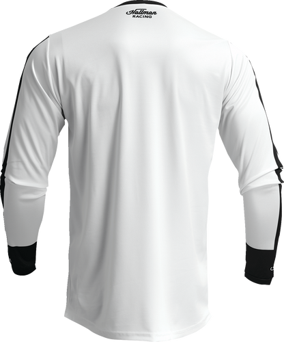 THOR Differ Roosted Jersey - White/Black - Large 2910-7117