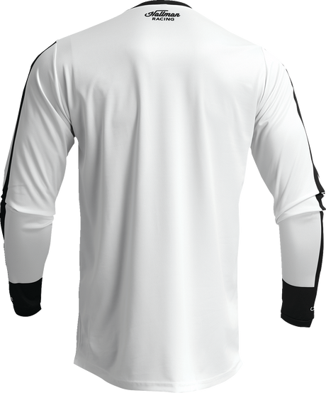 THOR Differ Roosted Jersey - White/Black - 3XL 2910-7120