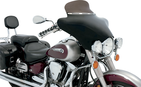 MEMPHIS SHADES Fairing Windshield Trim - Stainless Steel - Slotted - Slim MEM0923