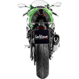 LEOVINCE LV-14 R Slip-On Muffler - Titanium - Kawasaki ZX-6R 15625TU