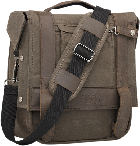 BURLY BRAND Detachable Saddlebag - Dark Oak B15-1000D