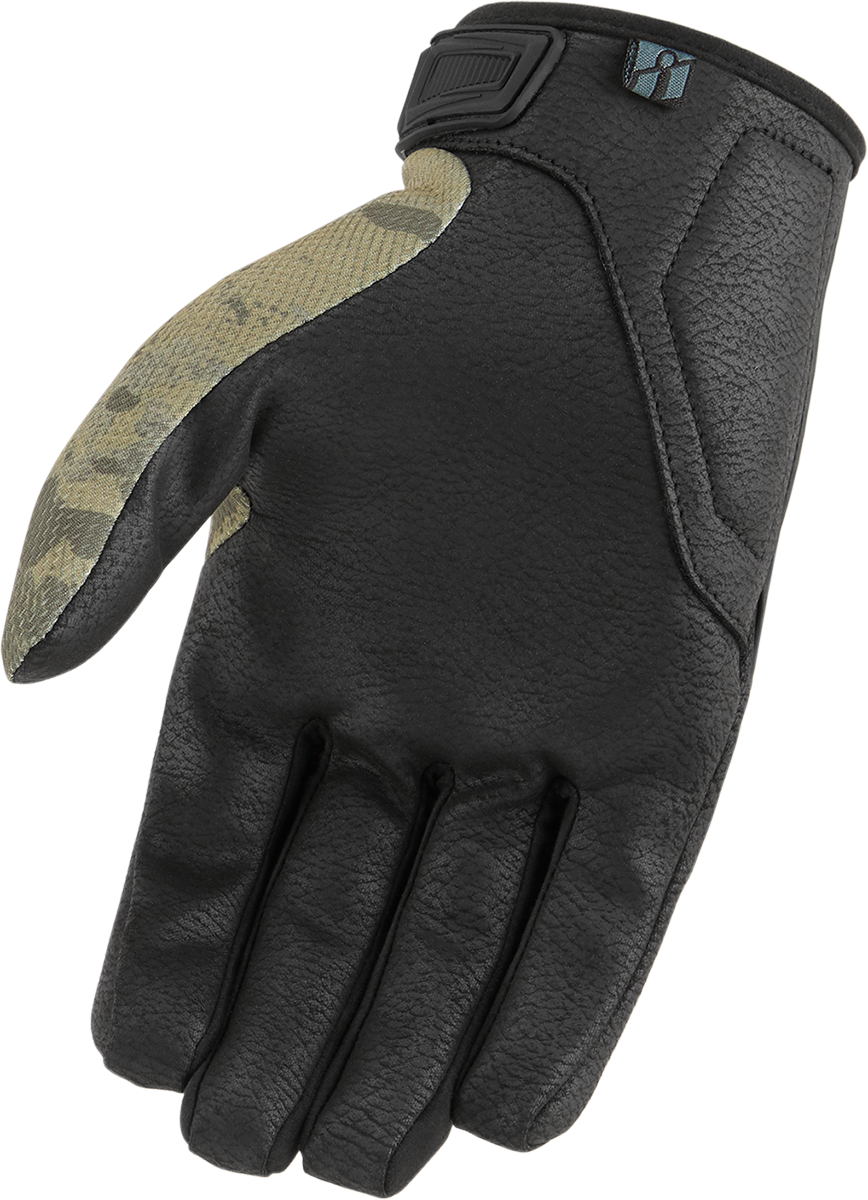 ICON Hooligan™ CE Gloves - Tan Camo - XL 3301-4411