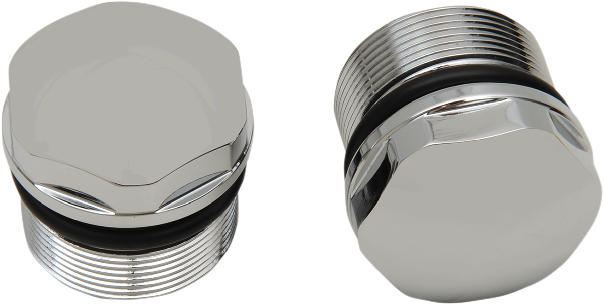 DRAG SPECIALTIES Fork Tube Cap - Chrome - 39 mm C23-0218D