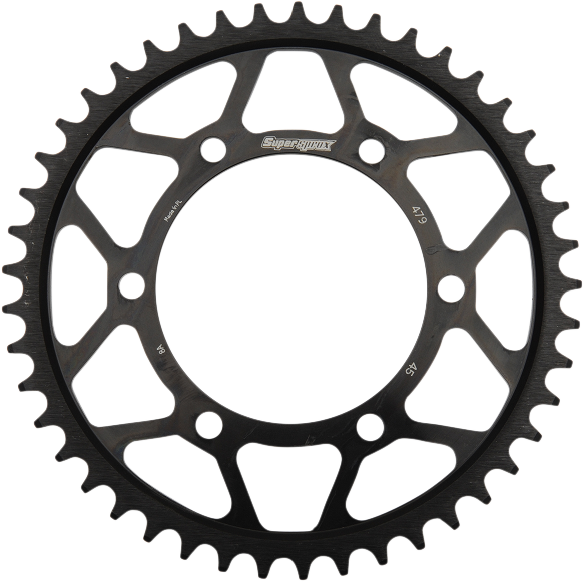 SUPERSPROX Rear Sprocket - 45 Tooth RFE-479-45-BLK