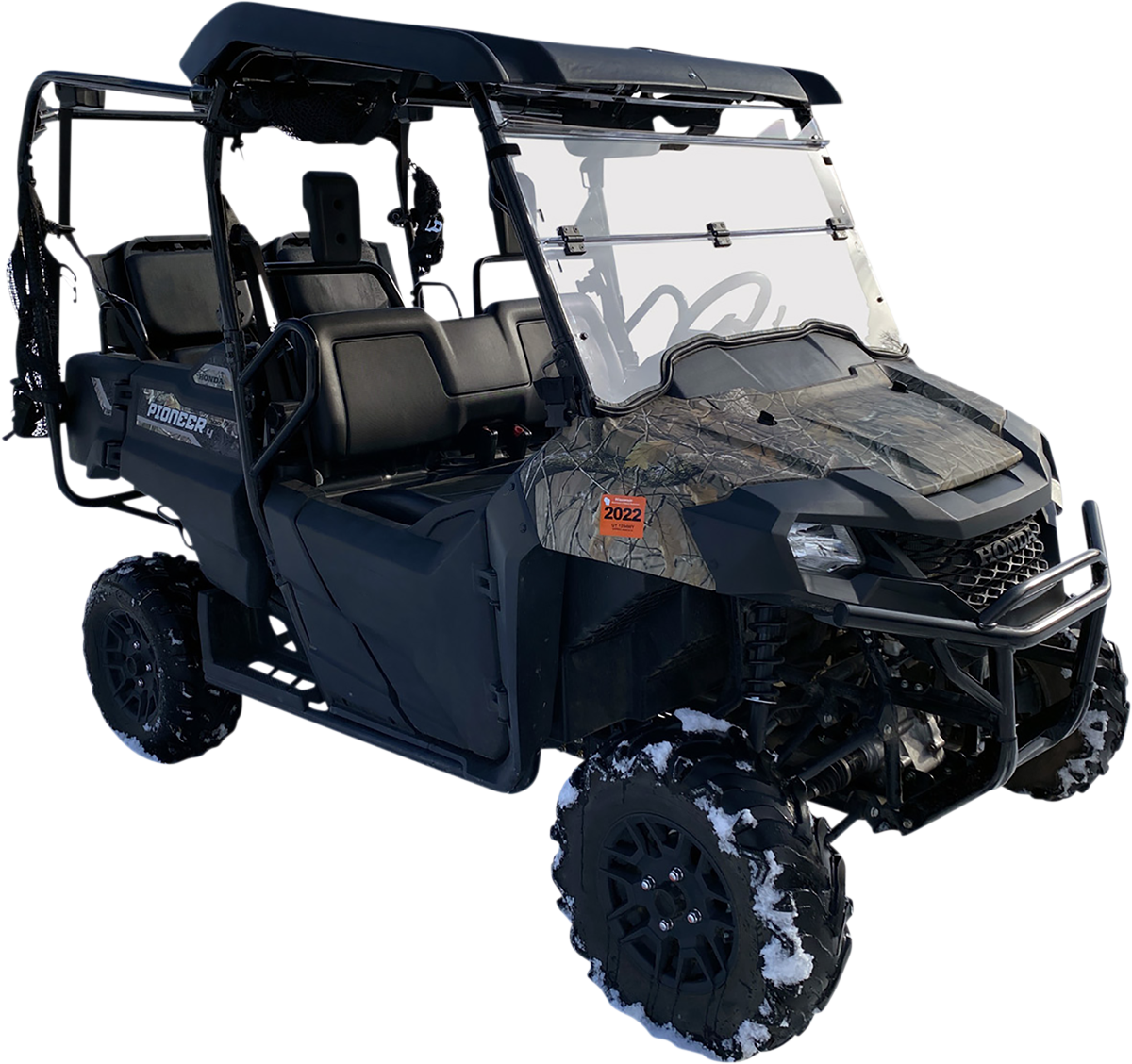 MOOSE UTILITY Full Folding Windshield - Deluxe - Pioneer V000263-12200M