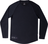 MUC-OFF USA Riders Long-Sleeve Jersey - Black - 2XL 20369