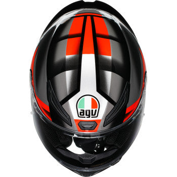 AGV K1 S Helmet - Fastlap - Black/Gray/Red - Large 2118394018064L