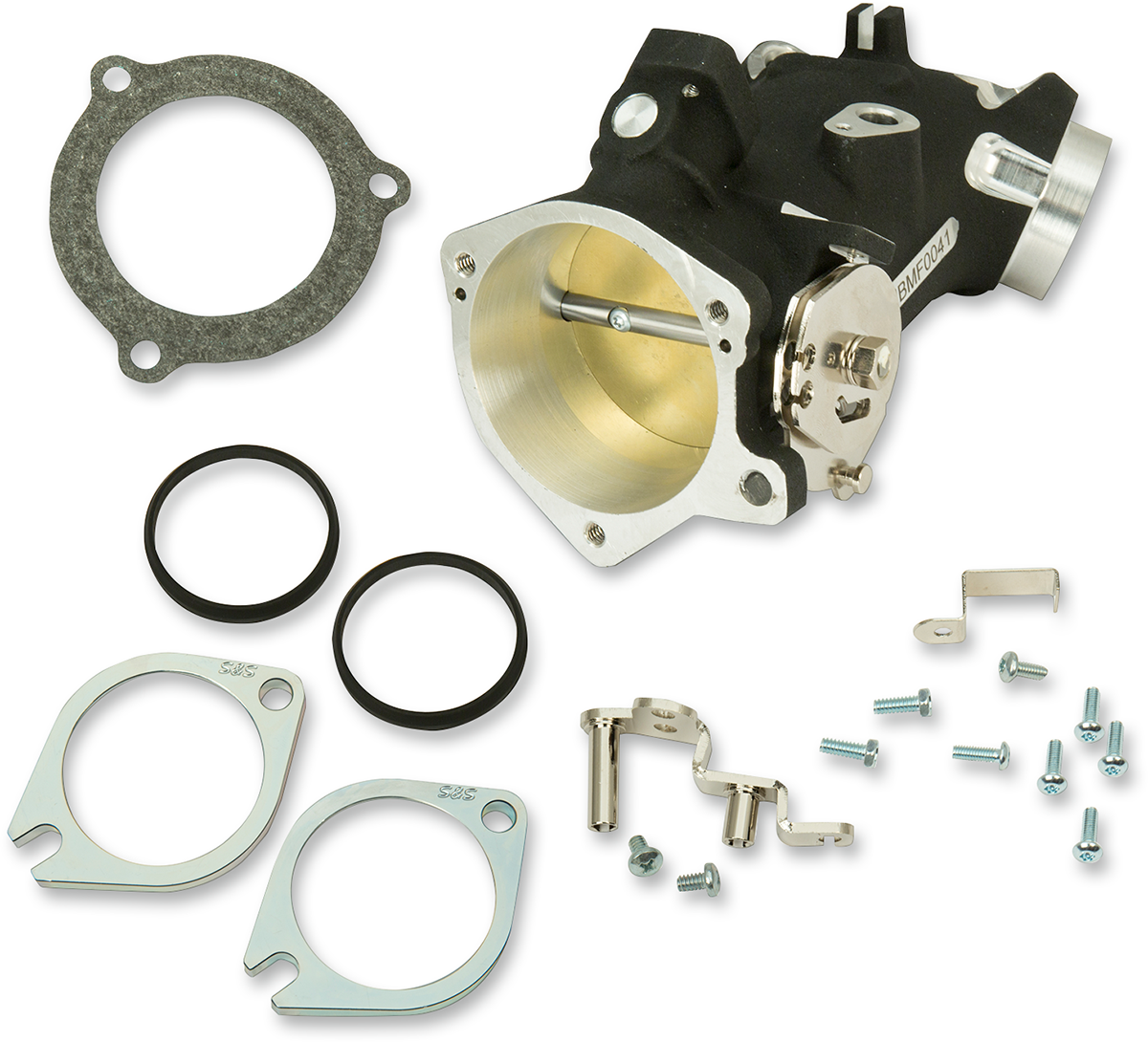 S&S CYCLE Throttle Hog Cable Operated Throttle Body Kit - Black - 66 mm - 124" Engine  170-0348