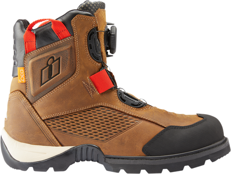 IN STOCK ICON Stormhawk Boots - Brown - Size 9 3403-1164