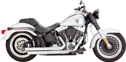 VANCE & HINES Big Shots Staggered Exhaust System - Chrome 17339