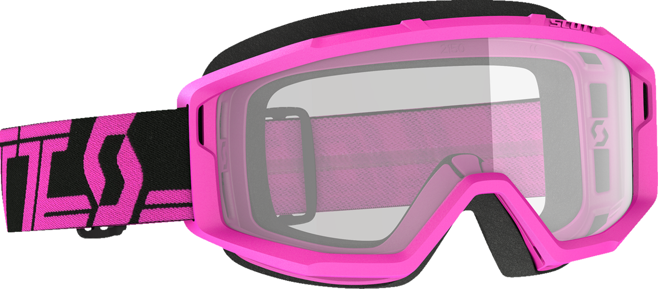 SCOTT Primal Goggles - Pink/Black - Clear 278598-1254043