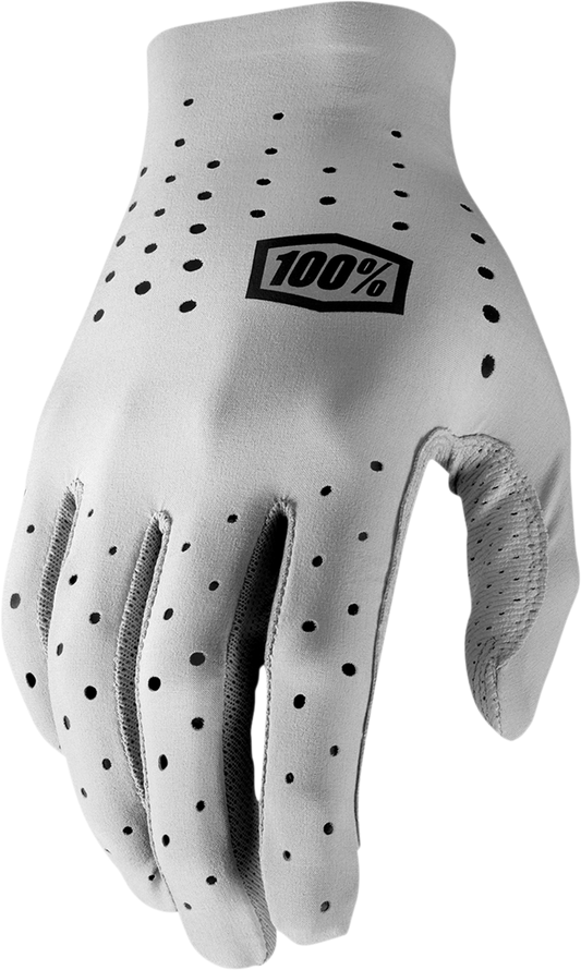 100% Sling MTB Gloves - Gray - Medium 10019-00006