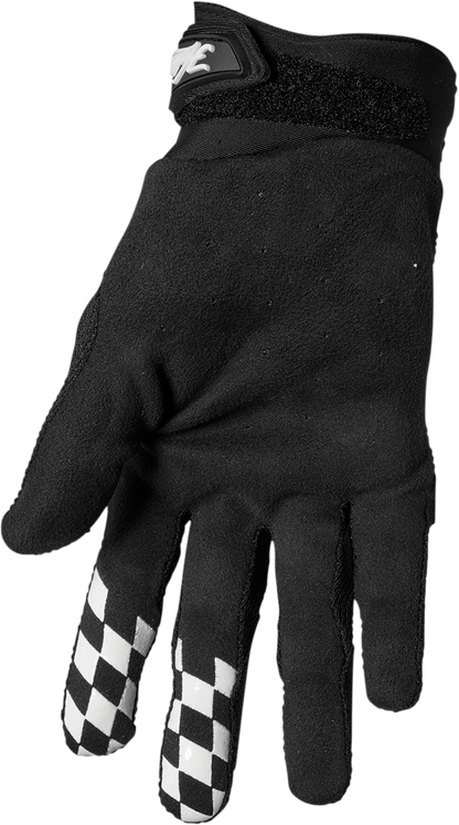 THOR Hallman Digit Gloves - Black/White - Medium 3330-6766