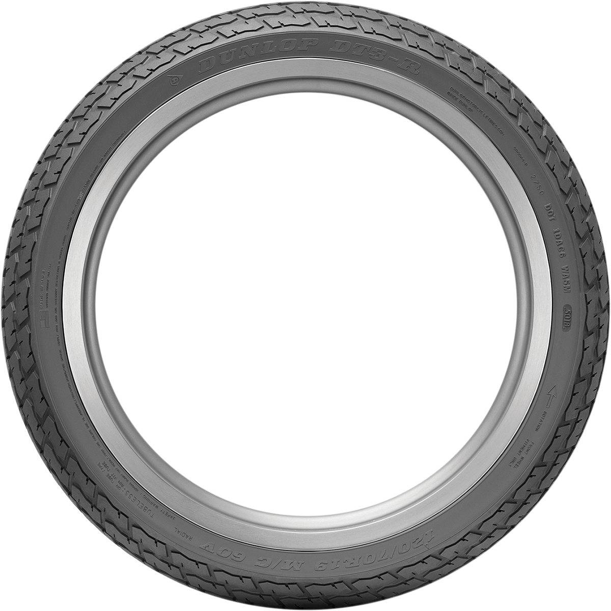 DUNLOP Tire - DT3 - Front - 120/70R19 - 60V 45041332