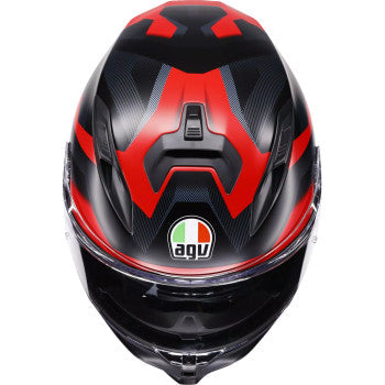 AGV Helmet K7 Glimpse Matte Black/Red 2x 2118399004-015-XXL