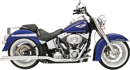 BASSANI XHAUST Tru Dual Exhaust - '86-'06 Softail SFT-211