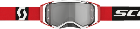 SCOTT Prospect Goggles - Red/Black - Silver Chrome Works 272821-1018269