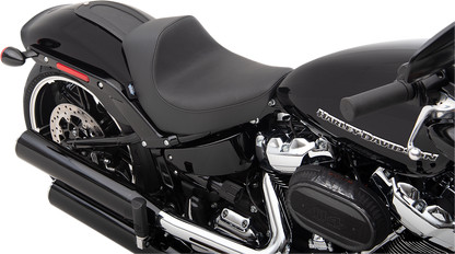 DRAG SPECIALTIES EZ-Solo Seat - Smooth - Vinyl - FXBR/S ACT EZ-ON MOUNT STYLE 0802-1270