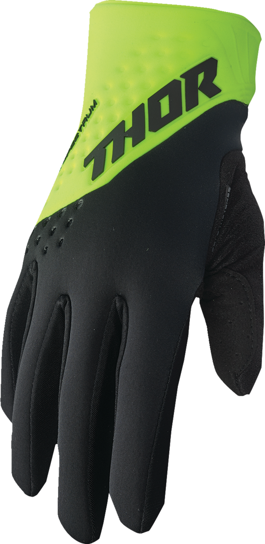 THOR Spectrum Cold Gloves - Acid/Black - Medium 3330-7245