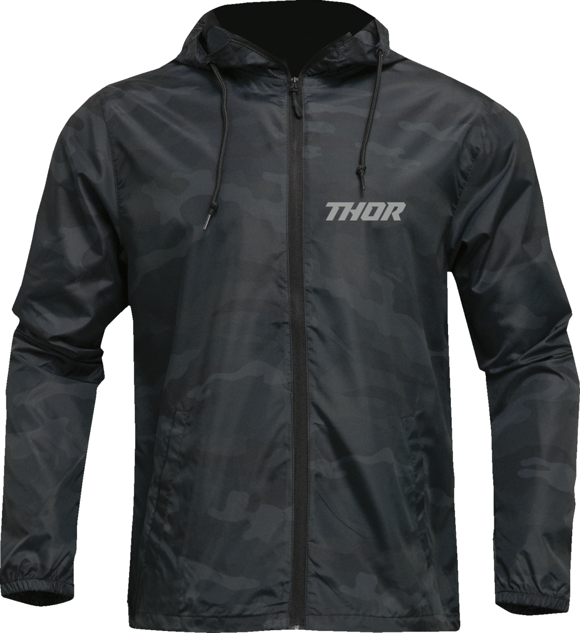 THOR Caliber Windbreaker - Black - Small 3001-1445