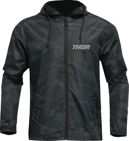 THOR Caliber Windbreaker - Black - Small 3001-1445