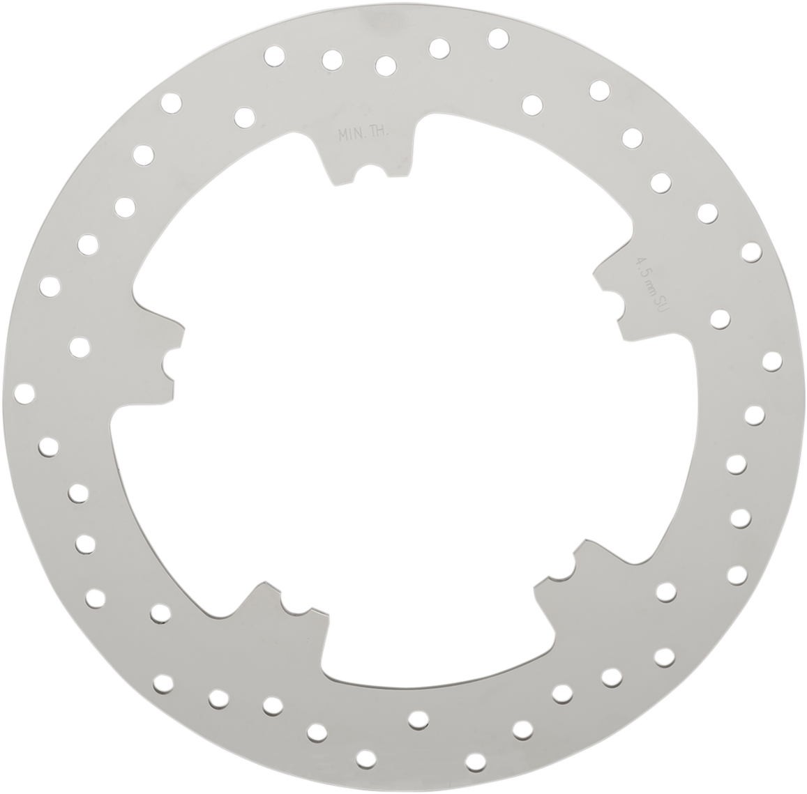 DRAG SPECIALTIES Drilled Brake Rotor - Front - 11.8" - Dyna/V-Rod B06-0198ASP