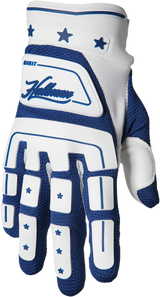 THOR Hallman Digit Gloves - White/Navy - Small 3330-6771