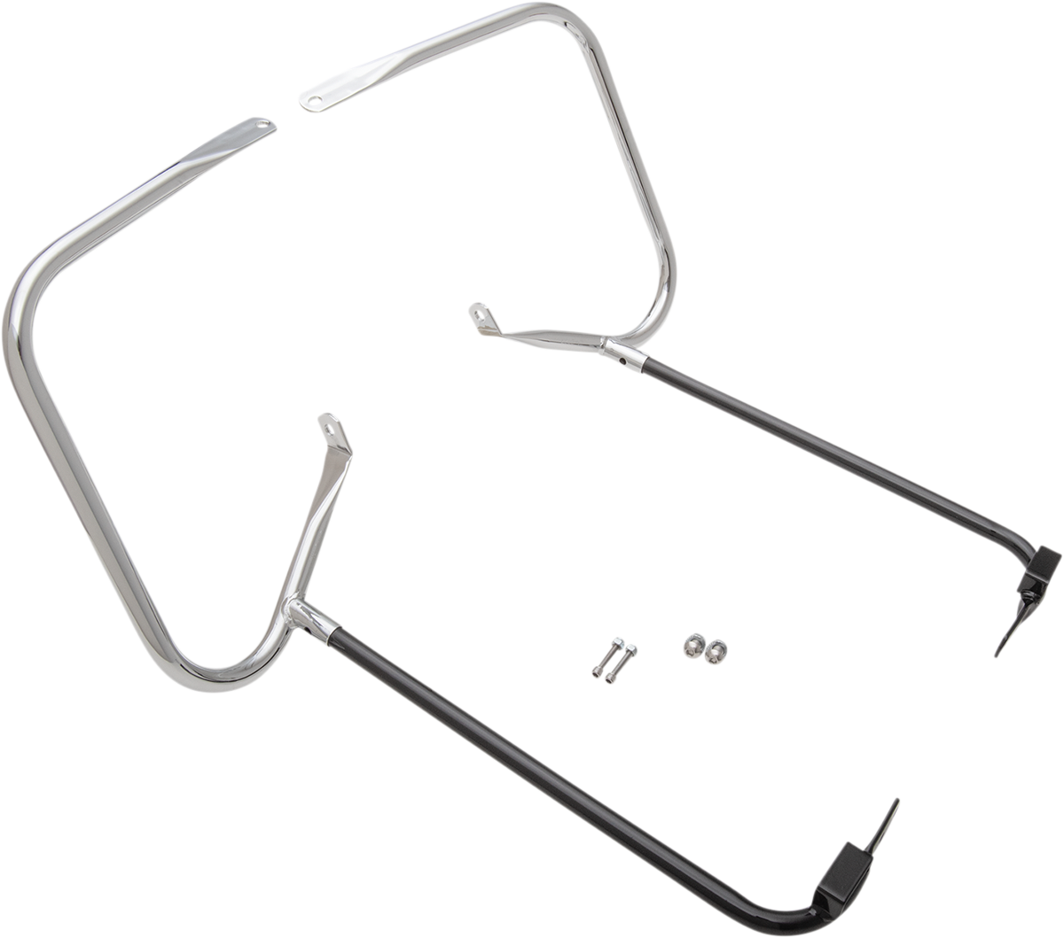 DRAG SPECIALTIES Kit de soporte para alforjas - FLT '97-'08 - Cromado AÑO APLICACIÓN S/B 97-08 21026 