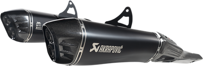 Akrapovic slip-on series mufflers - titanium/carbon fiber - black Hayabusa Busa 2021 -2024  G3 S-S13SO4-HRAATBL 1811-4158