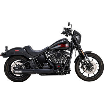 VANCE & HINES Supersport Slip-On Muffler - Black 46746