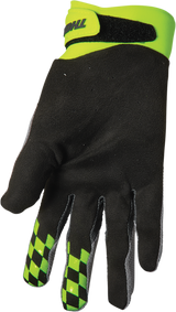 THOR Draft Gloves - Gray/Acid - XS 3330-6812