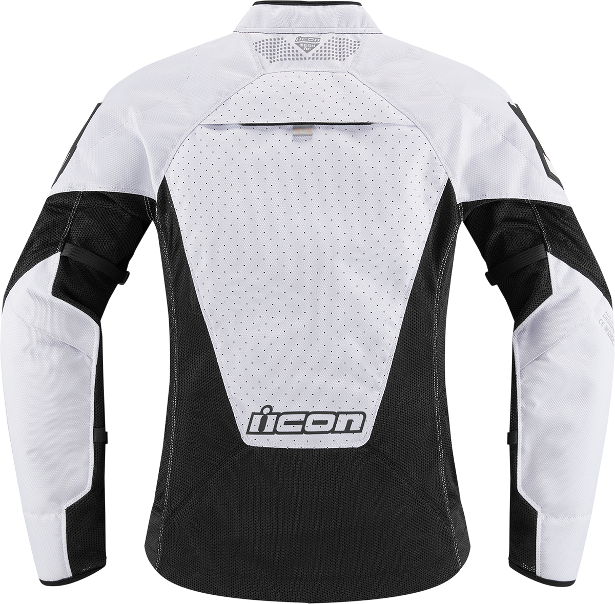 ICON Women's Mesh™ AF Jacket - White/Black - 2XL 2822-1495