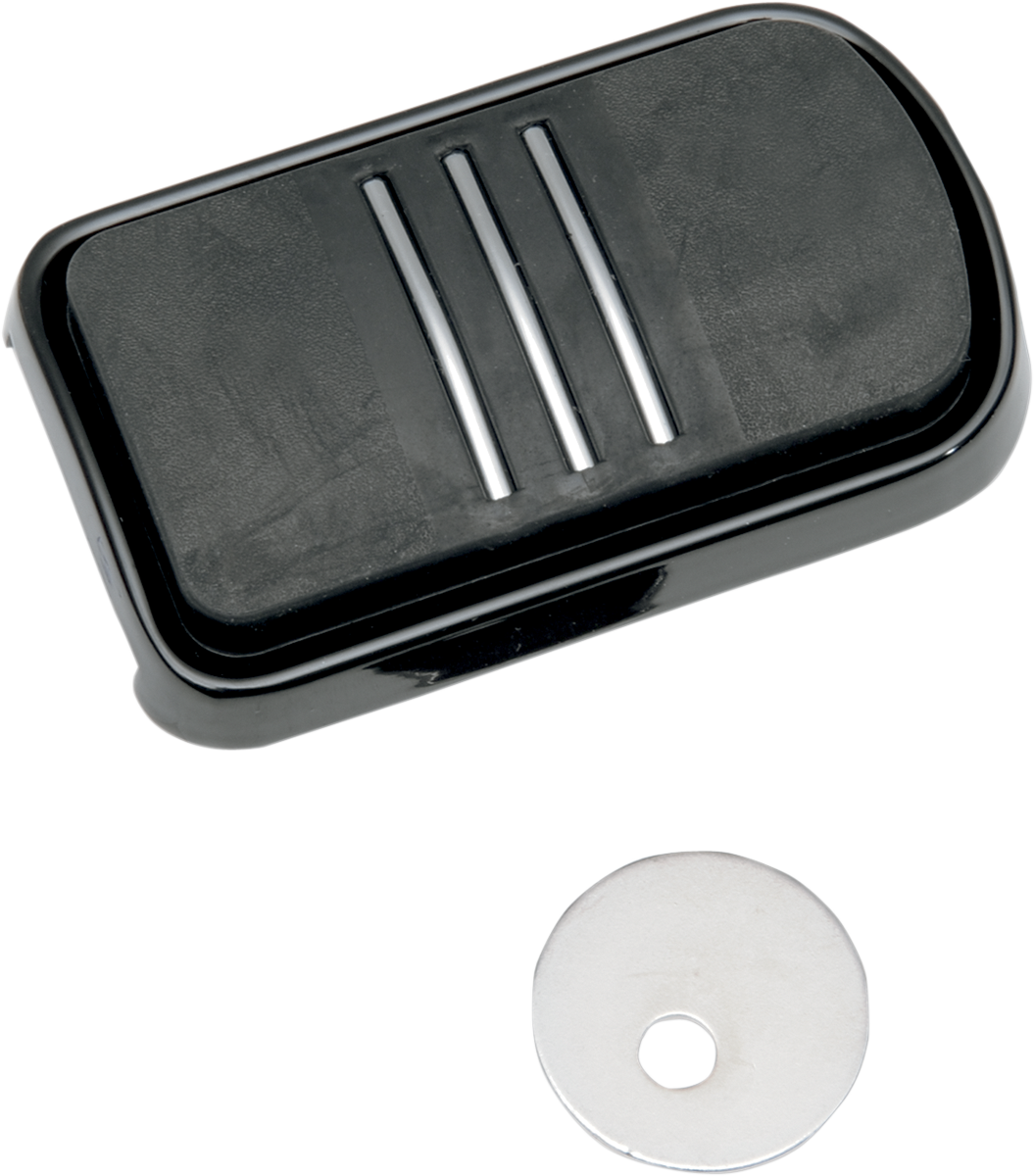 DRAG SPECIALTIES Pedal de freno barredora - Negro B35-0221B 