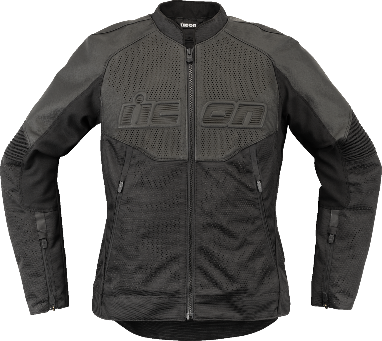 ICON Women's Overlord3™ CE Leather Jacket - Black - Medium 2813-1084