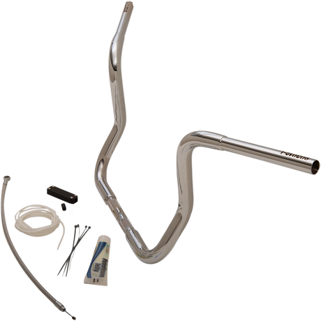 FAT BAGGERS INC. Handlebar Kit - Rounded Top - 12" - Chrome 909412