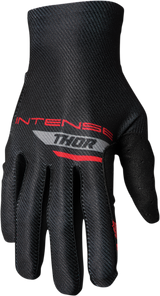 THOR Intense Team Gloves - Black/Red - XS 3360-0038