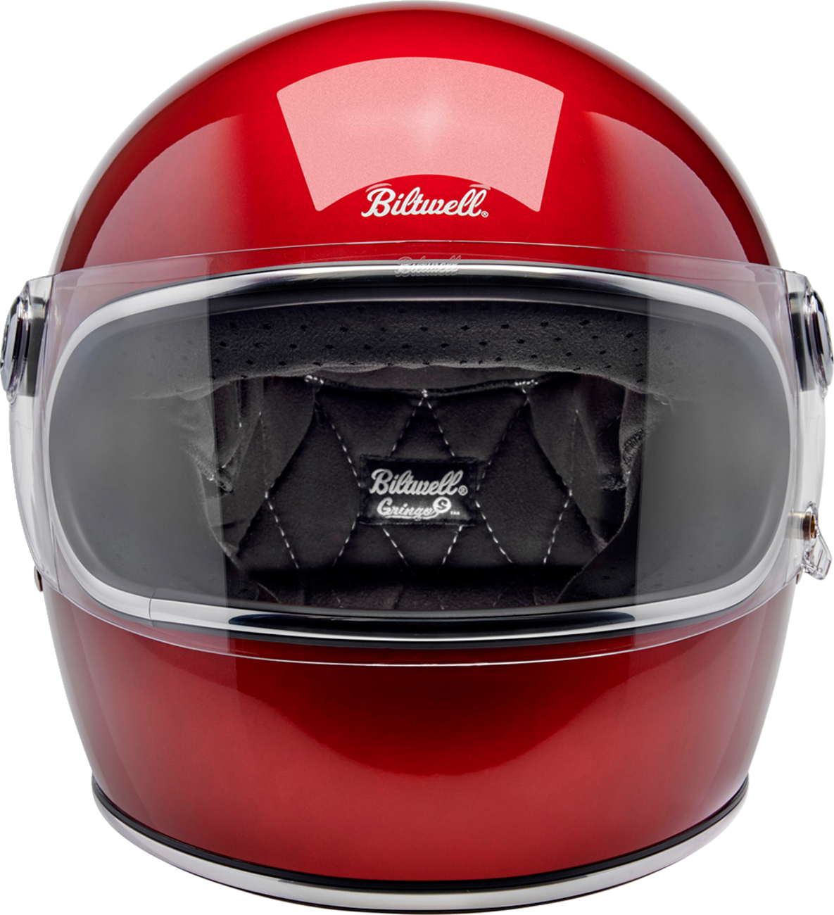 BILTWELL Gringo S Helmet - Metallic Cherry Red - Large 1003-351-504