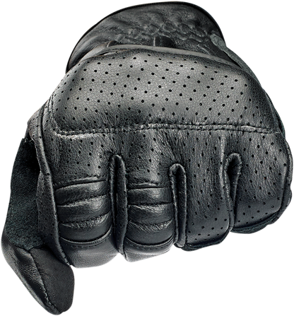 BILTWELL Borrego Gloves - Black - Small 1506-0101-302