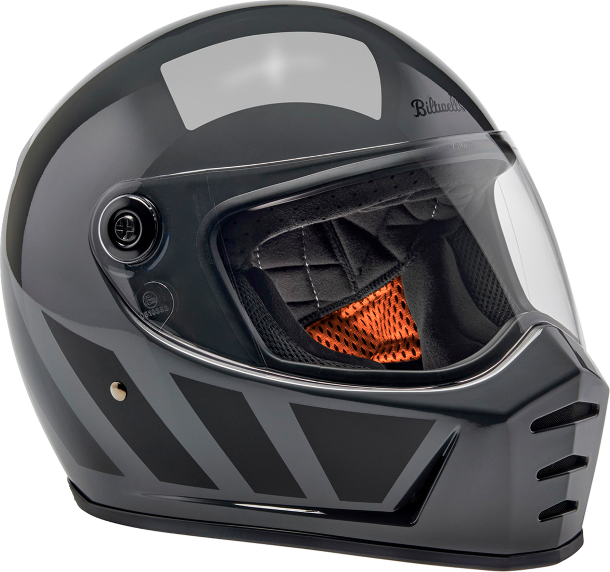 BILTWELL Lane Splitter Helmet - Storm Gray Inertia - Large 1004-569-504