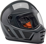 BILTWELL Lane Splitter Helmet - Storm Gray Inertia - 2XL 1004-569-506