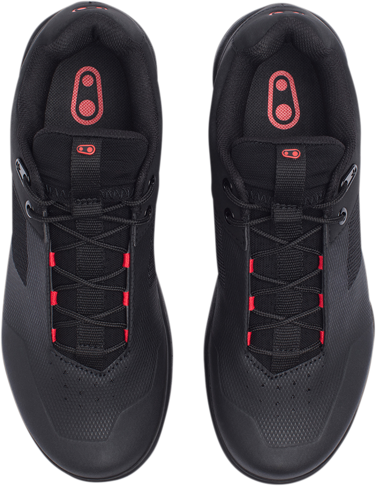 CRANKBROTHERS Stamp Lace Shoes - Black/Red - US 6.5 STL01030A-6.5