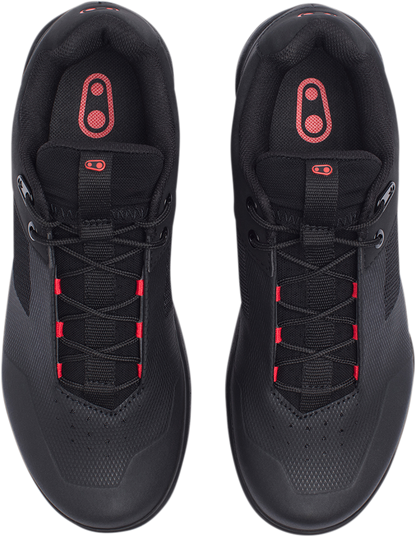 CRANKBROTHERS Stamp Lace Shoes - Black/Red - US 6.5 STL01030A-6.5