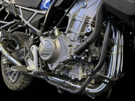Vandemon CFMOTO 450MT Adventure All years Stainless Steel Exhaust System CFMOTO450MTSSEXHC VA-99
