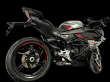 Vandemon CFMOTO 450SR & 450SR-S Low Mount Single Side Exit Exhaust System 2022-2025 CFMOTO450SRSLMSSEXHA VA-102