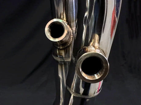 IN STOCK Vandemon CFMOTO single-sided swingarm  450SR-S 2023-2025 Stainless Steel / Titanium High Mount Exhaust System CFMOTO450SRSHMEXHC VA-8