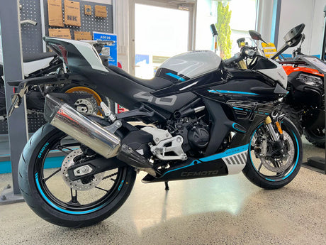 Vandemon 450SR & 450SR-S Stainless Steel Race Exhaust System CFMOTO450SRSSSMEXHB VA-91